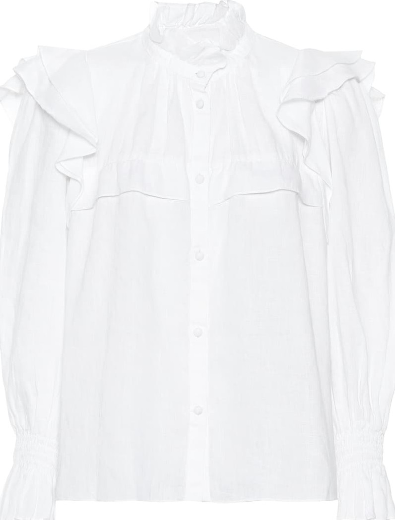 Isabel Marant Etoile Tedy linen shirt