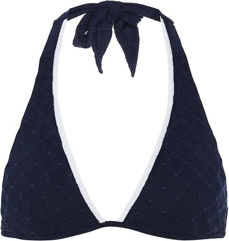 HEIDI KLEIN New Haven halterneck bikini top