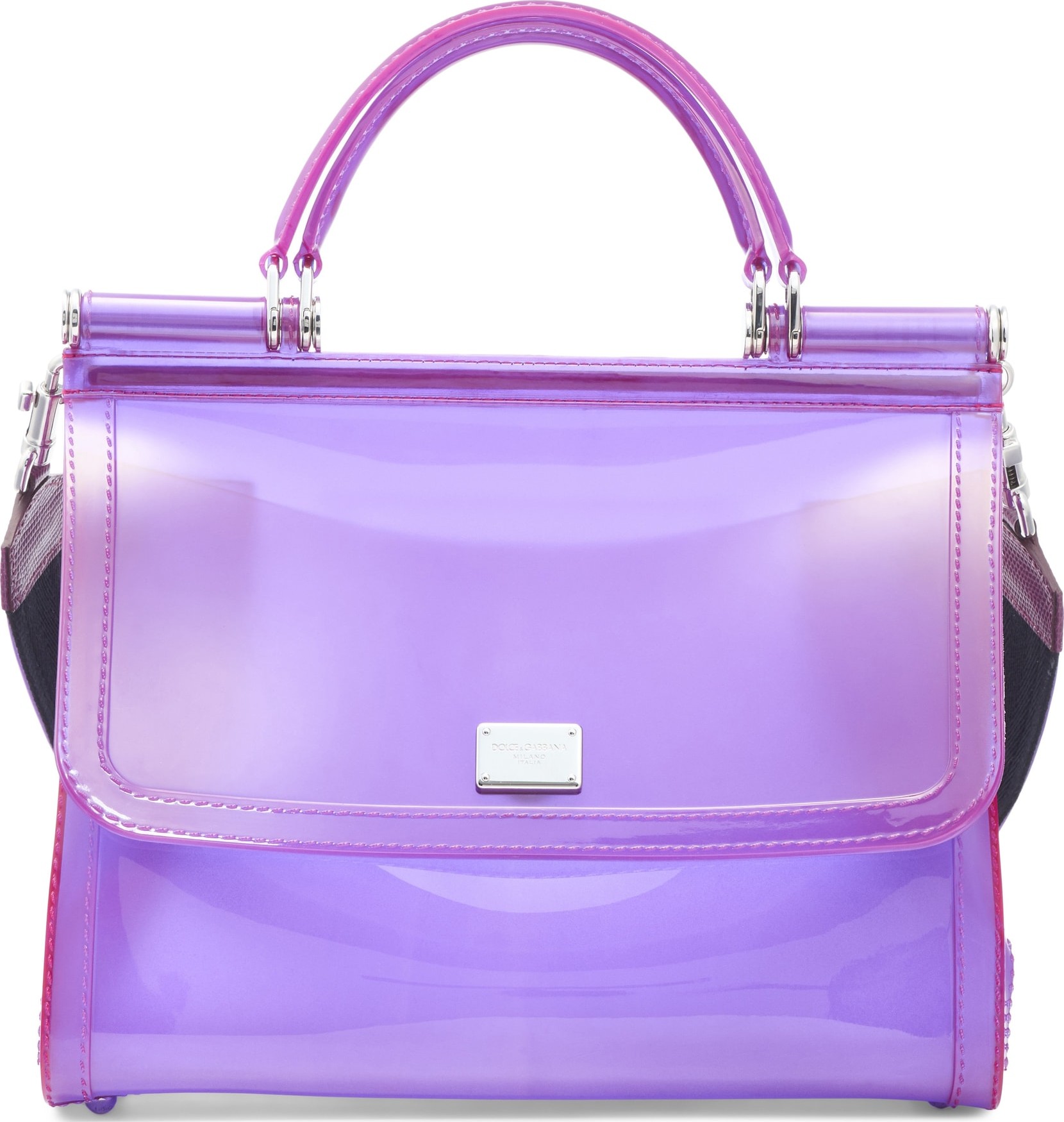 Dolce & Gabbana Medium Miss Sicily PVC Satchel