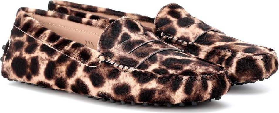 Tod's Gommino calf hair loafers
