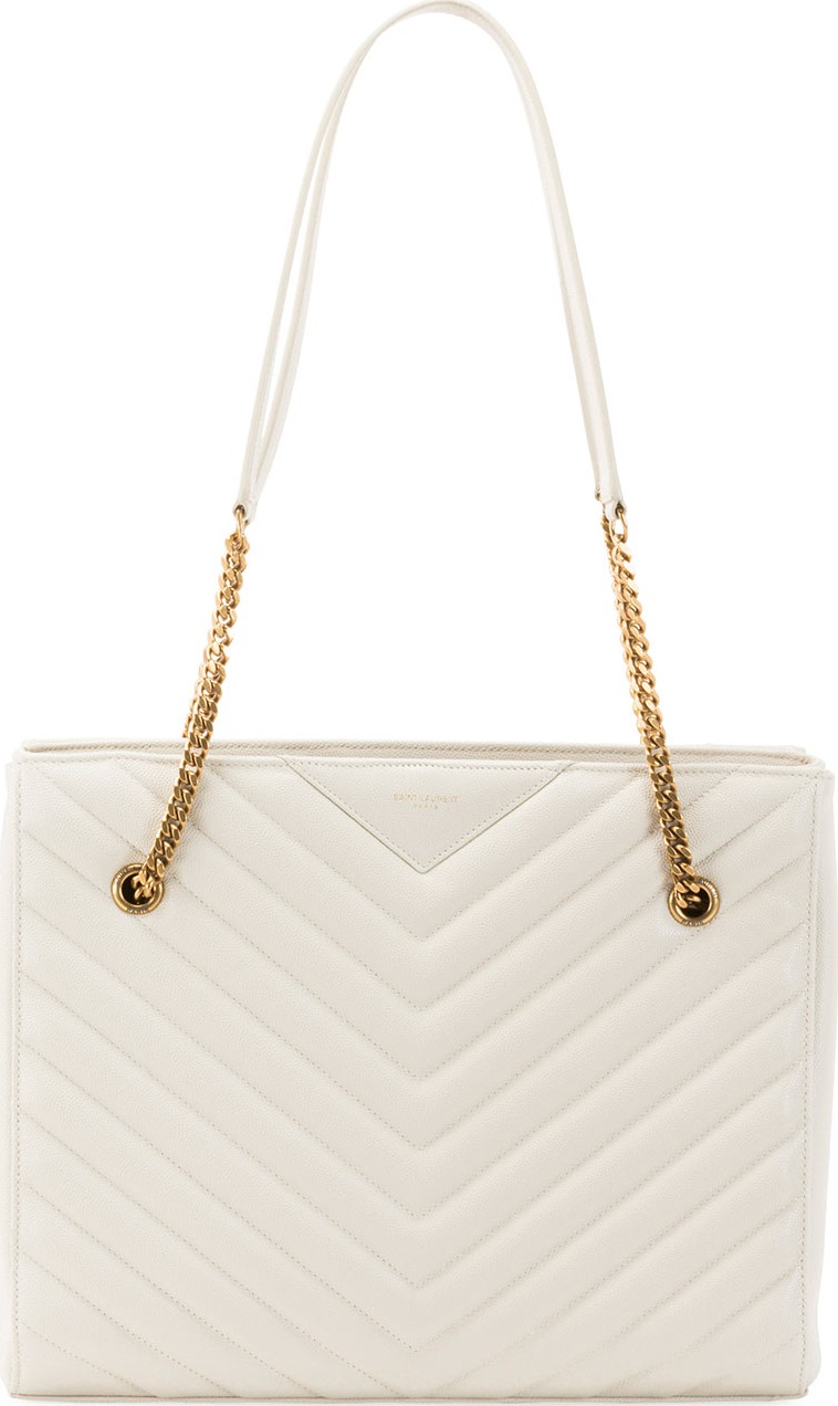 Saint Laurent Tribeca Medium Double Chain Shoulder Bag