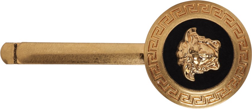 Versace Gold Medusa Barette