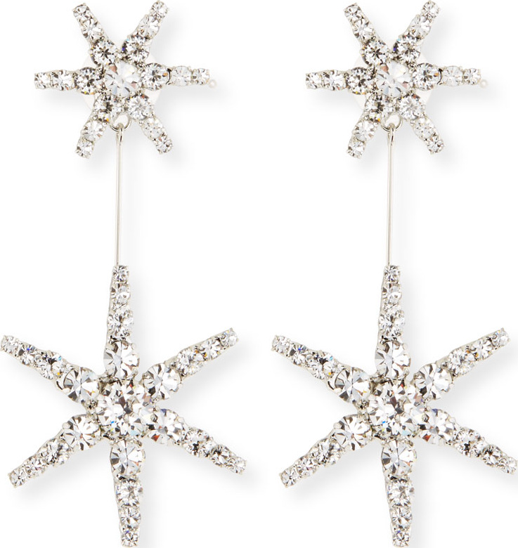 Jennifer Behr Estee Crystal Star Earrings