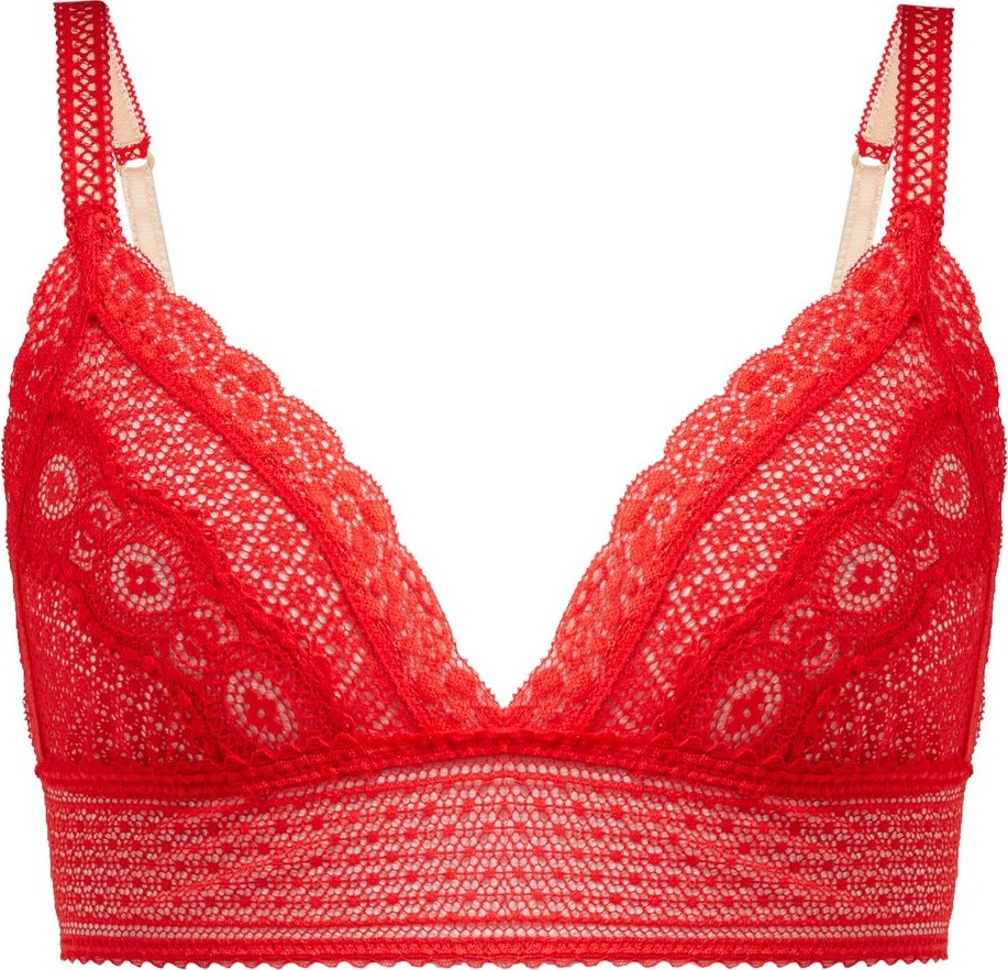 Stella McCartney Katie Kissing lace bra