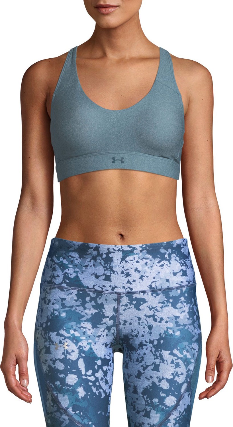 Under Armour Balance Mid-Impact Sports Bra with Logo Straps