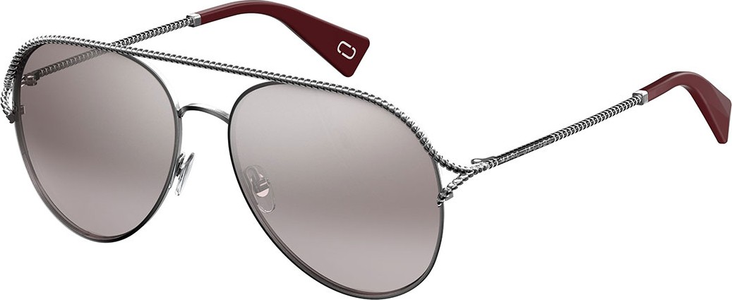 MARC JACOBS Metal Twist Aviator Sunglasses
