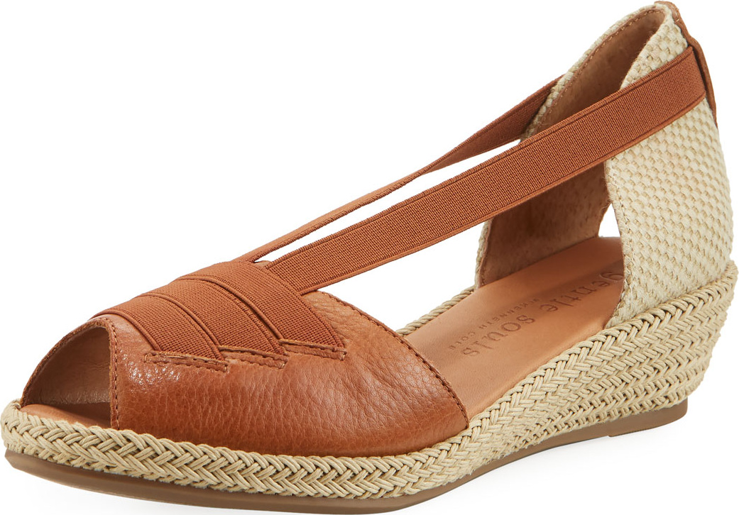Gentle Souls Luci Espadrille Leather Sandal