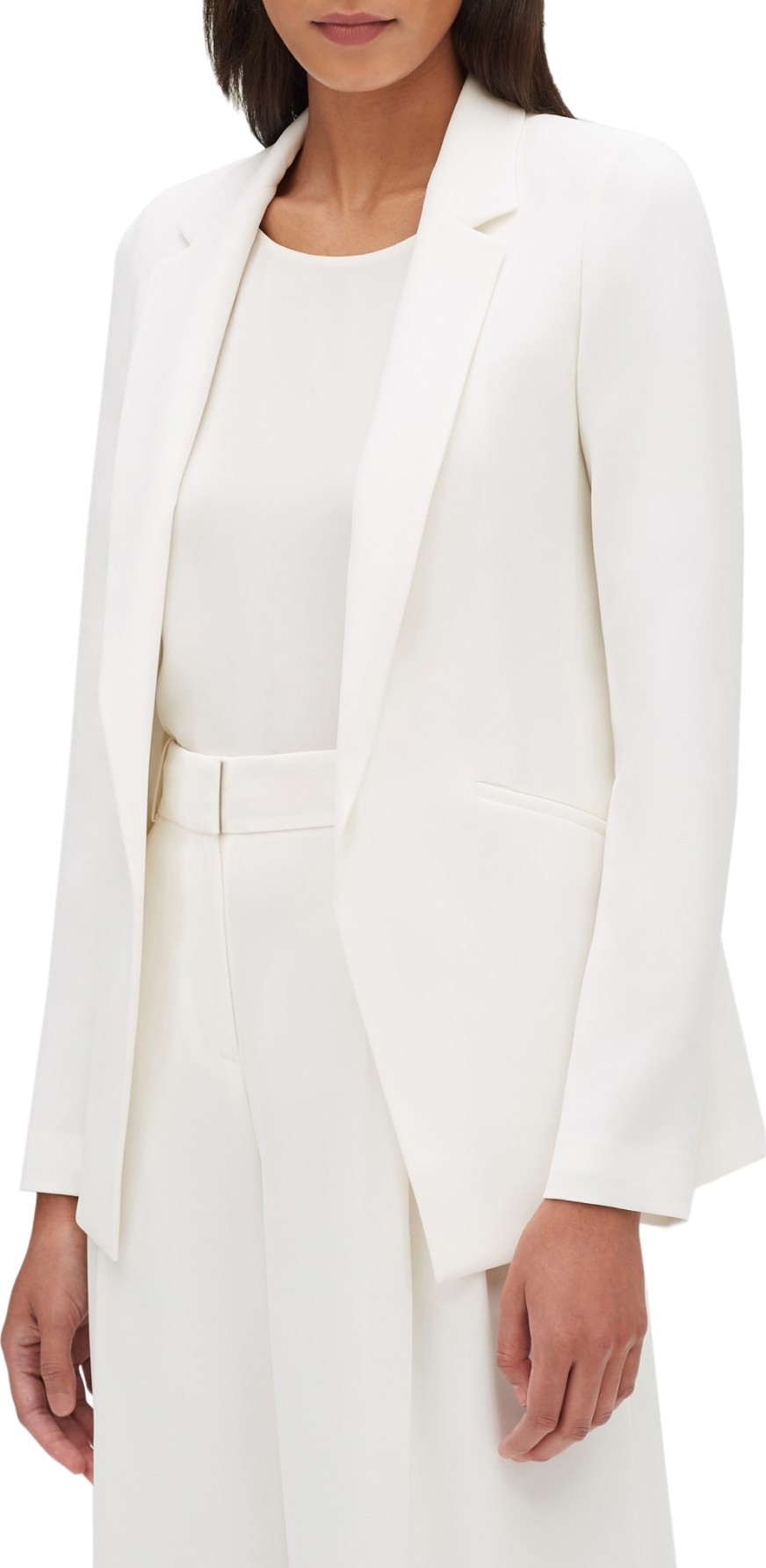 Lafayette 148 New York Luther Finesse Crepe Jacket