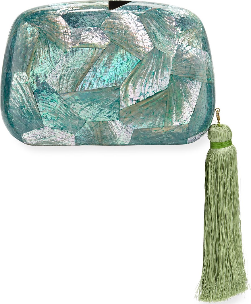 Rafe Stella Minaudiere Clutch Bag with Tassel