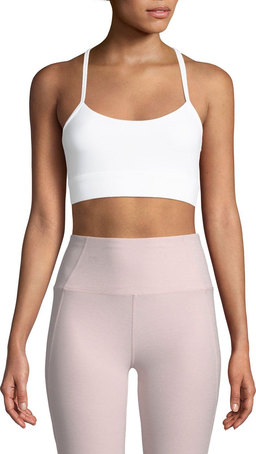 Varley Feliz Mesh-Back Performance Crop Top