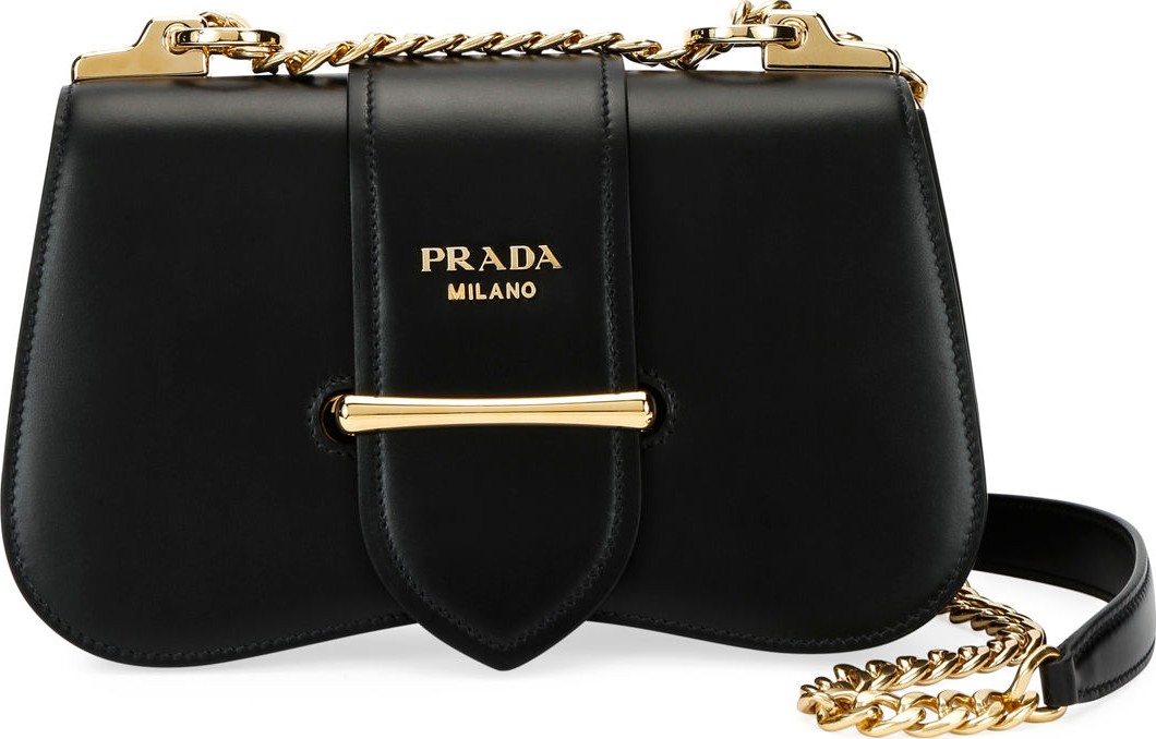 Prada Sidonie City Calf Crossbody Bag
