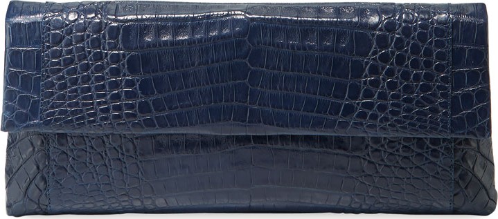 Nancy Gonzalez Gotham Crocodile Clutch Bag