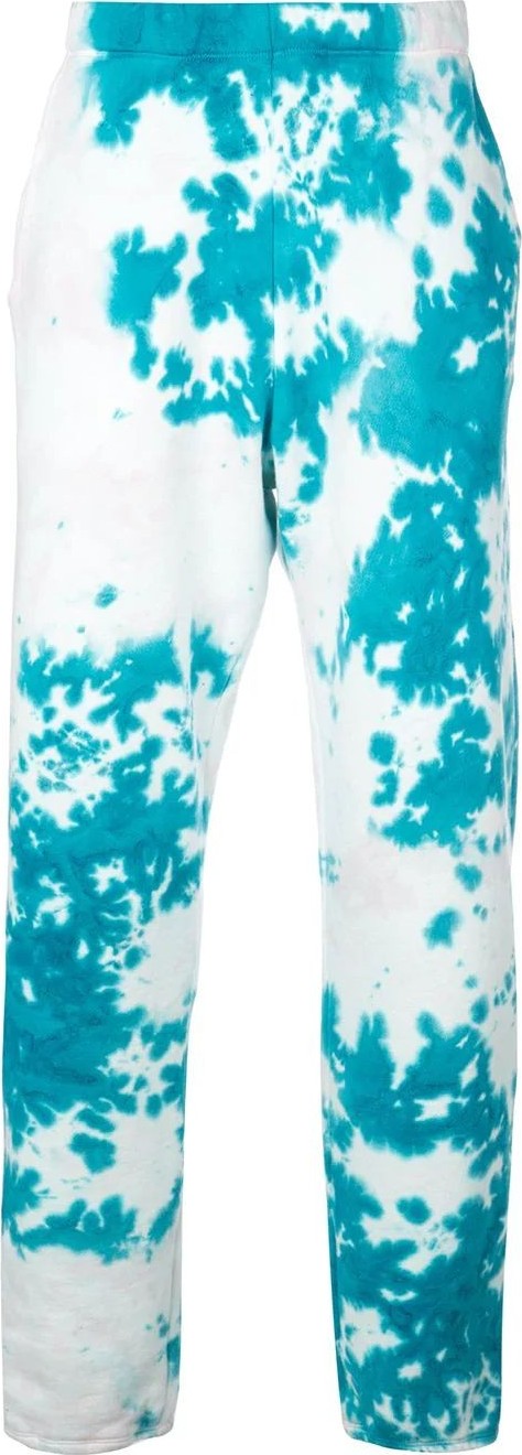 The Elder Statesman MARBLE DYED fleece sweatpants