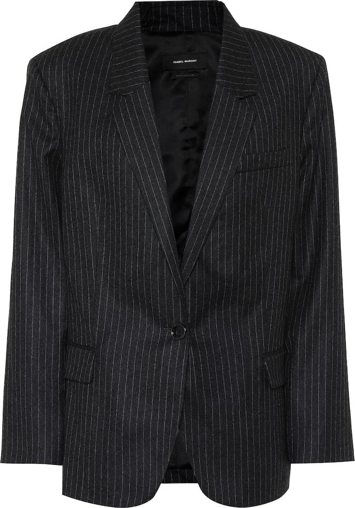 Isabel Marant Melinda pinstripe wool blazer
