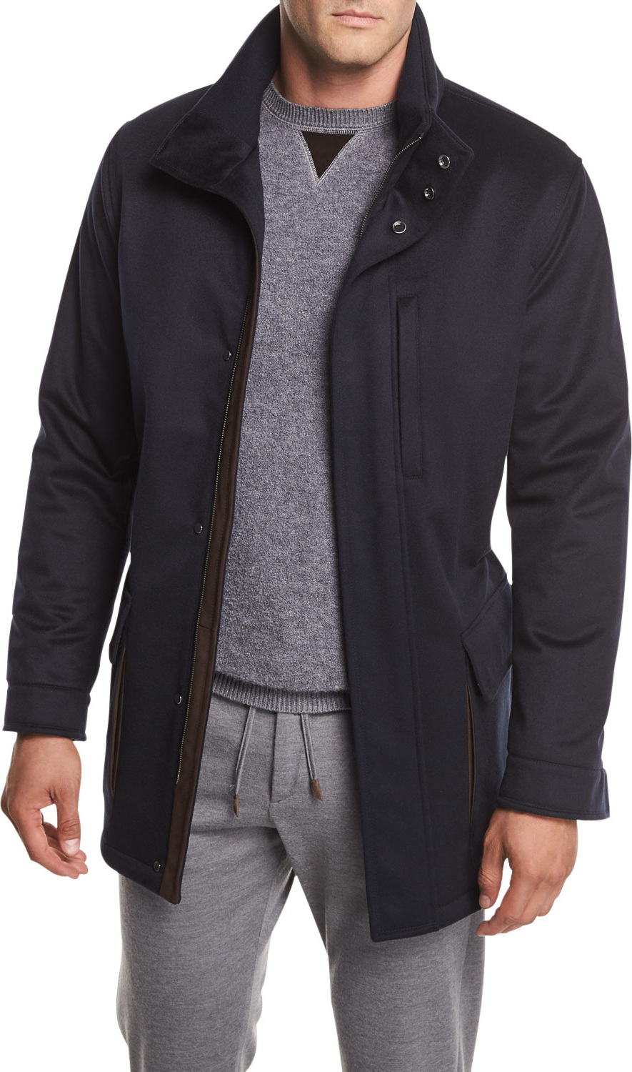 Ermenegildo Zegna Elements Cashmere Field Jacket