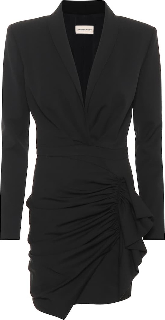Alexandre Vauthier Stretch wool minidress