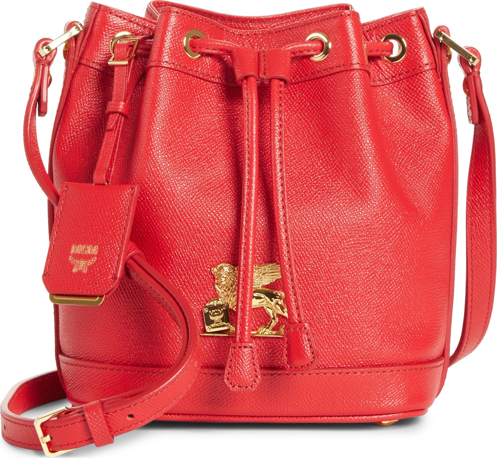 MCM Mini RGB Drawstring Crossbody Bag