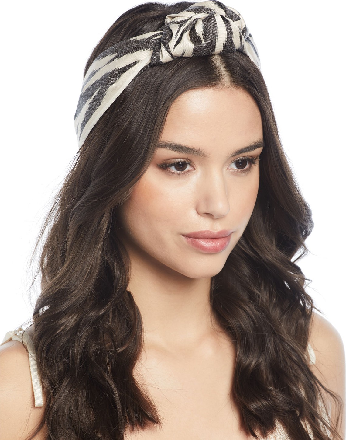 Jennifer Behr Marin Silk Turban Headband