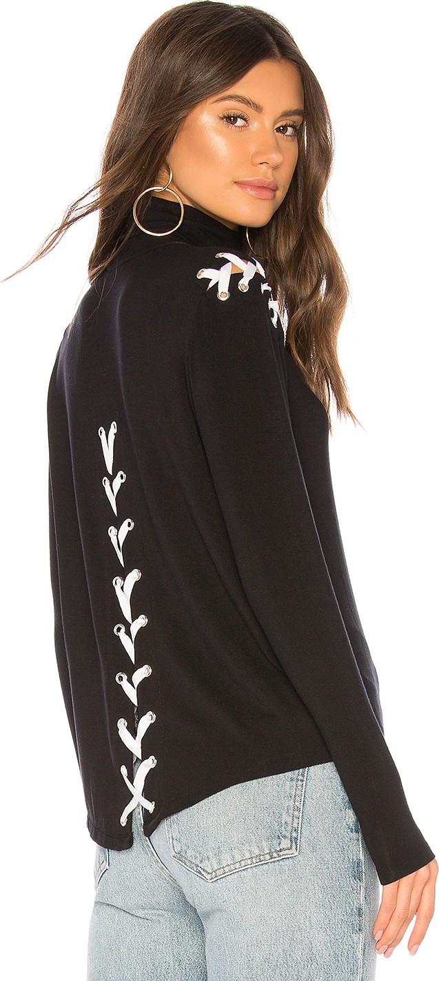 Generation Love Pippa Lace Up Turtleneck