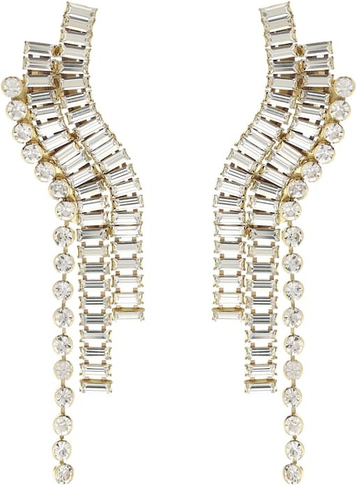 Ellery Chariot Drape crystal earrings
