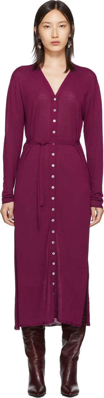 Lemaire Pink Cardigan Dress
