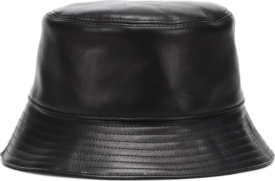 LOEWE Leather bucket hat