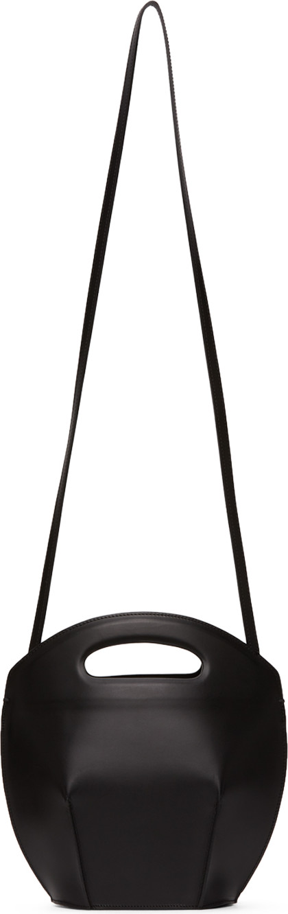 Low Classic Black Bucket Shoulder Bag