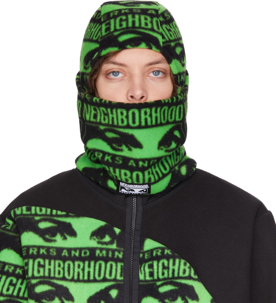 Perks and Mini Black & Green Neighborhood Edition Balaclava