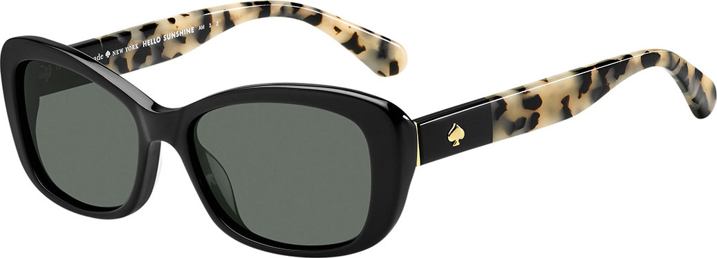 Kate Spade New York claretta two-tone oval sunglasses