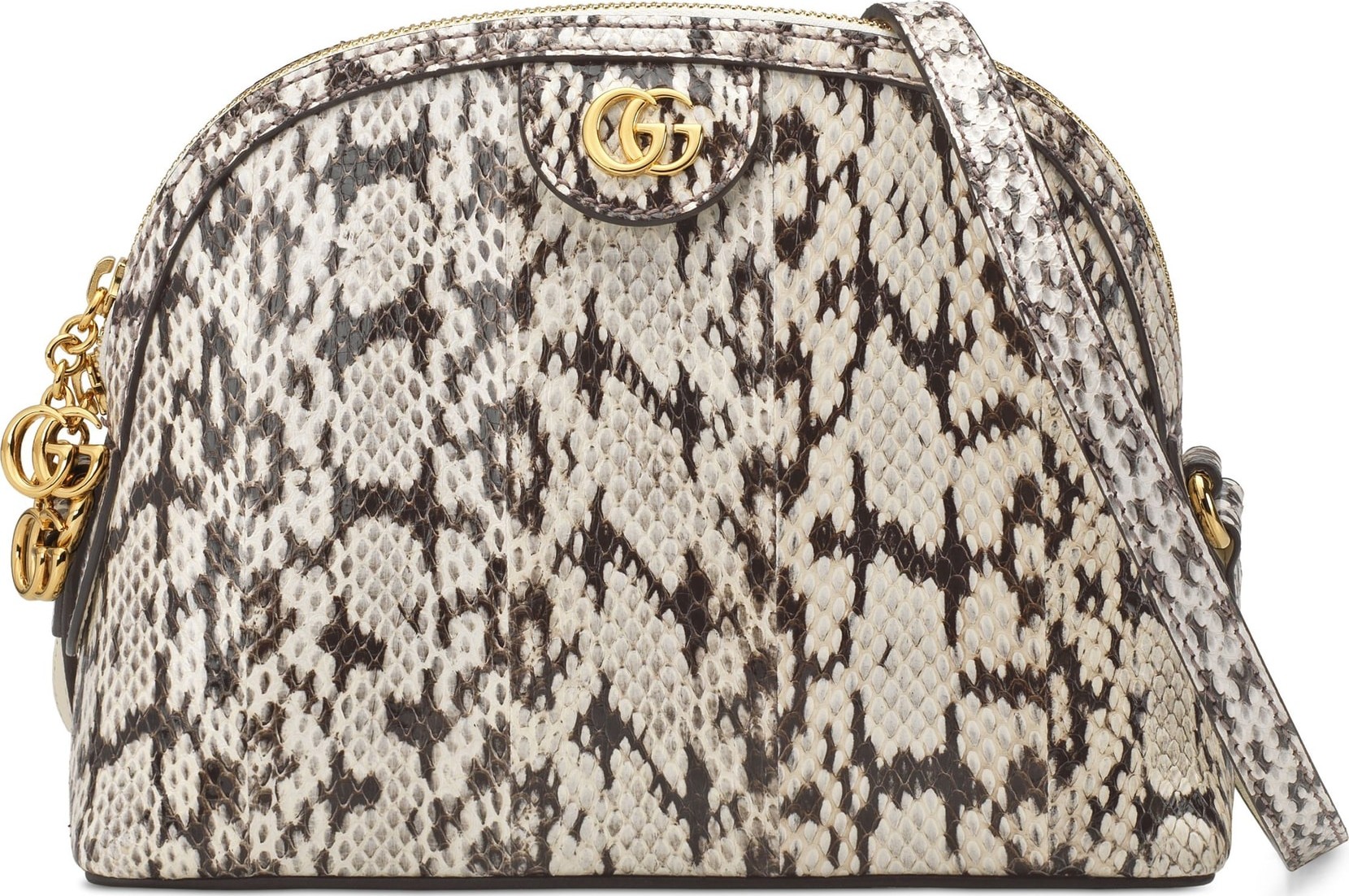 Gucci Small Ophidia Genuine Snakeskin Dome Satchel