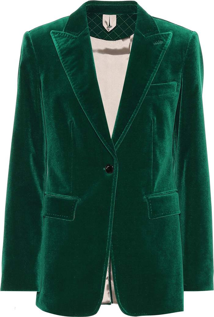 Max Mara Ticino velvet blazer