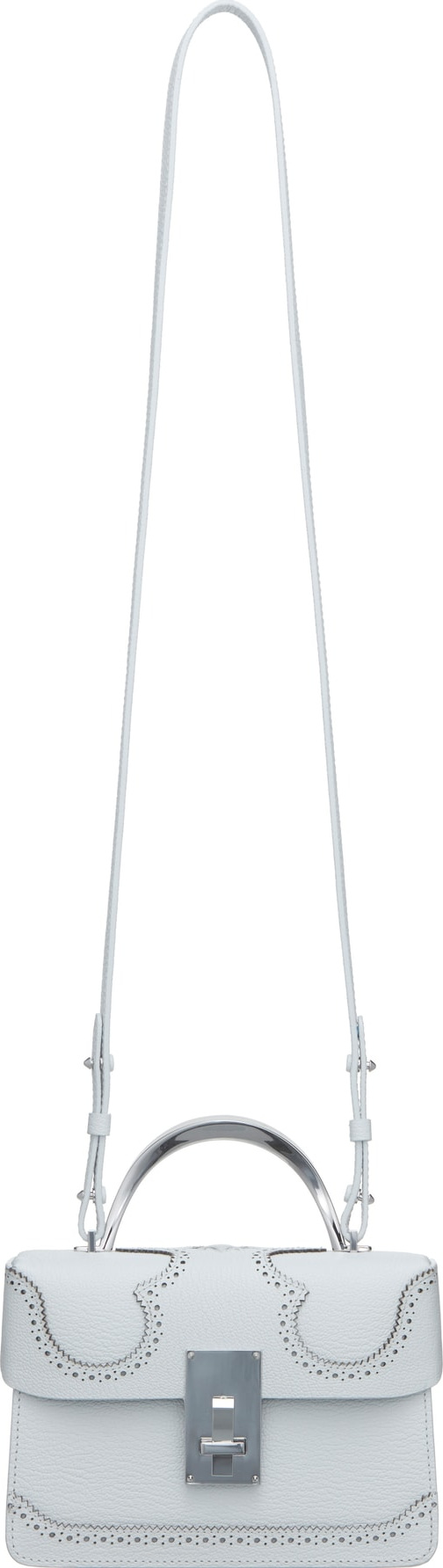 The Volon Data Alice Leather Top Handle Bag