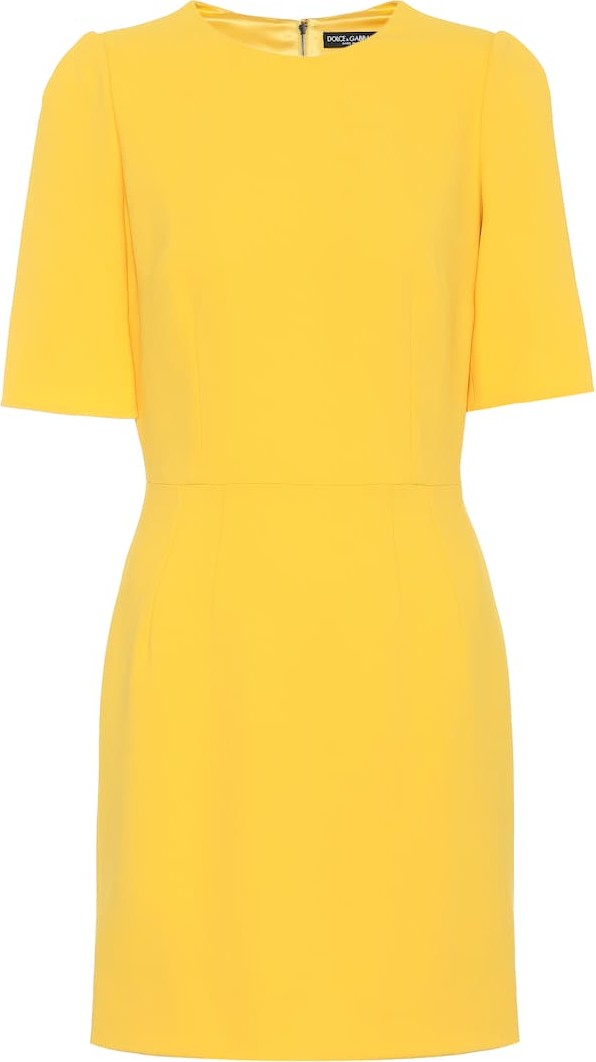 Dolce & Gabbana Crêpe minidress