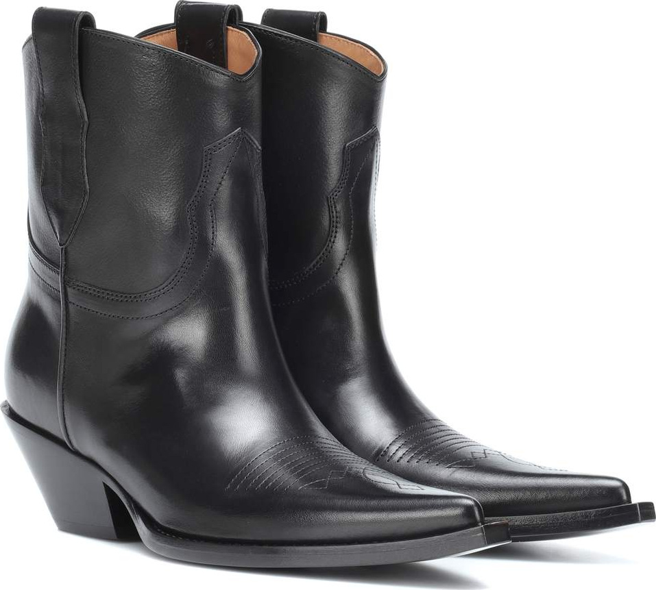 Maison Margiela Leather ankle boots