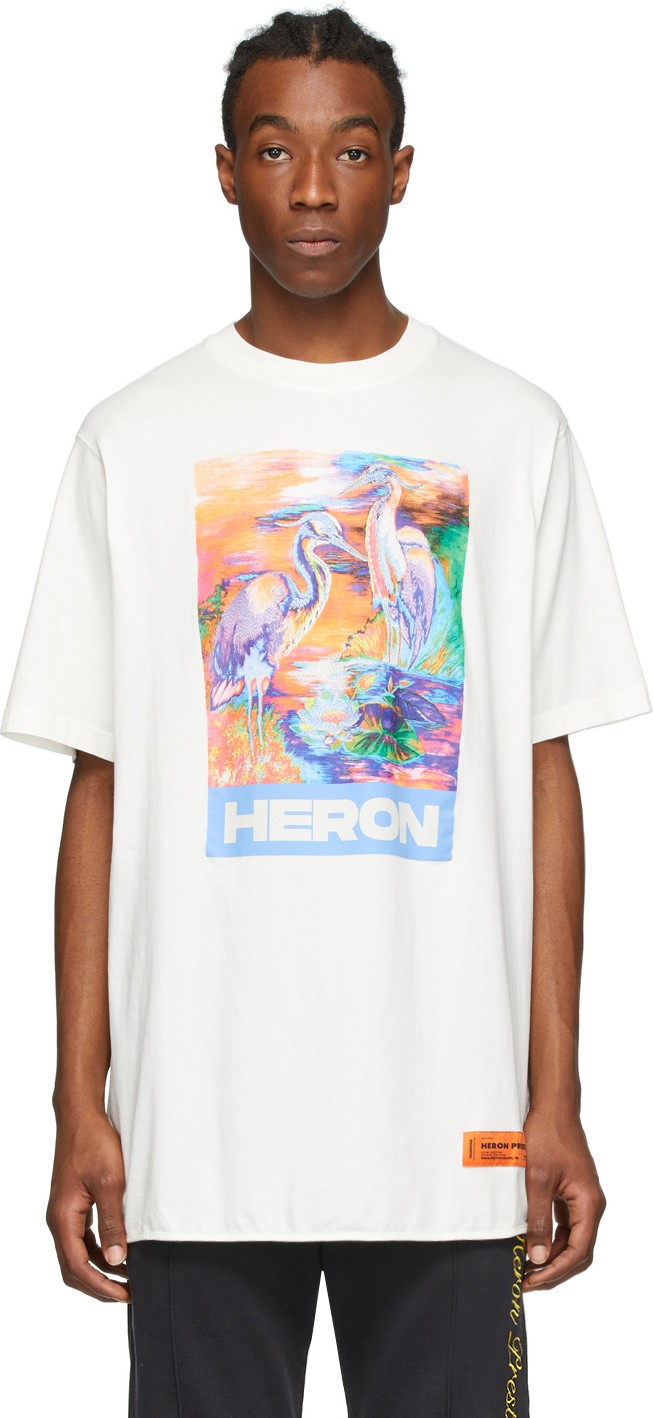 Heron Preston White Heron Colors T-Shirt