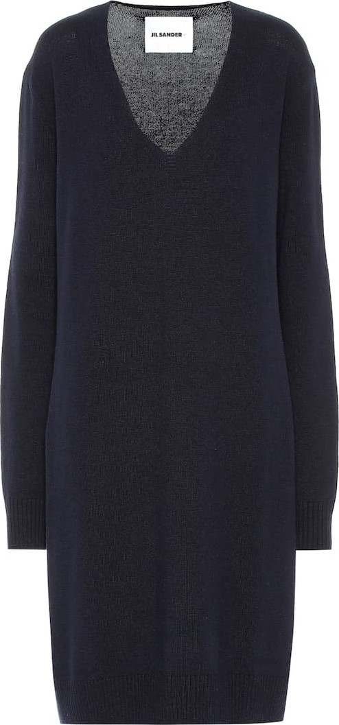 Jil Sander Wool and cashmere-blend dress