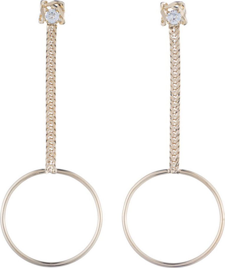 DANNIJO Yandal Crystal Statement Earrings