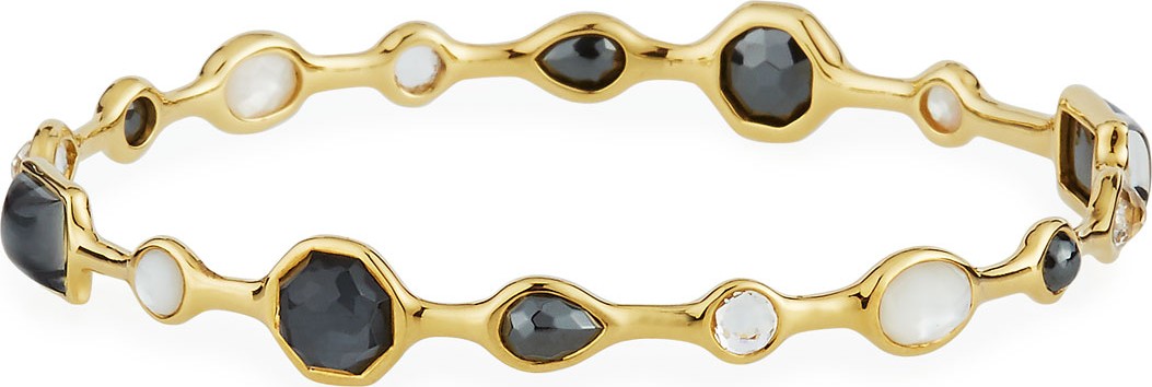 IPPOLITA Rocky Candy 18k Gold Stone Bangle in Piazza