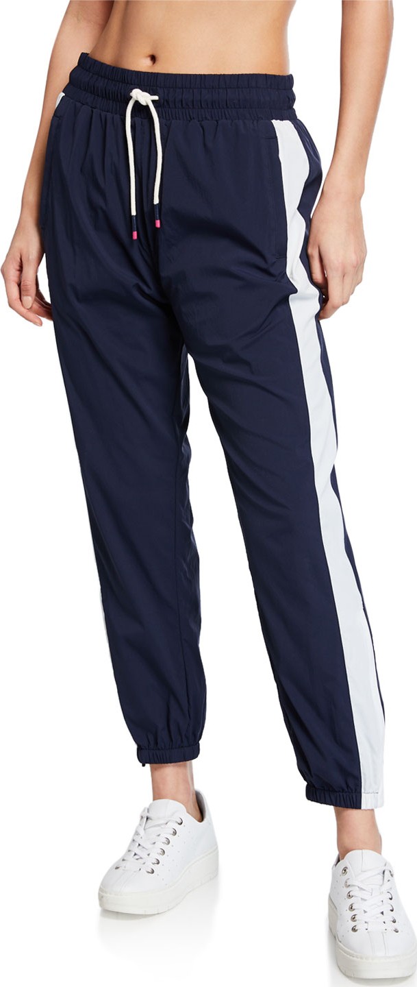 Tory Sport Parachute Pants w/Side Stripe