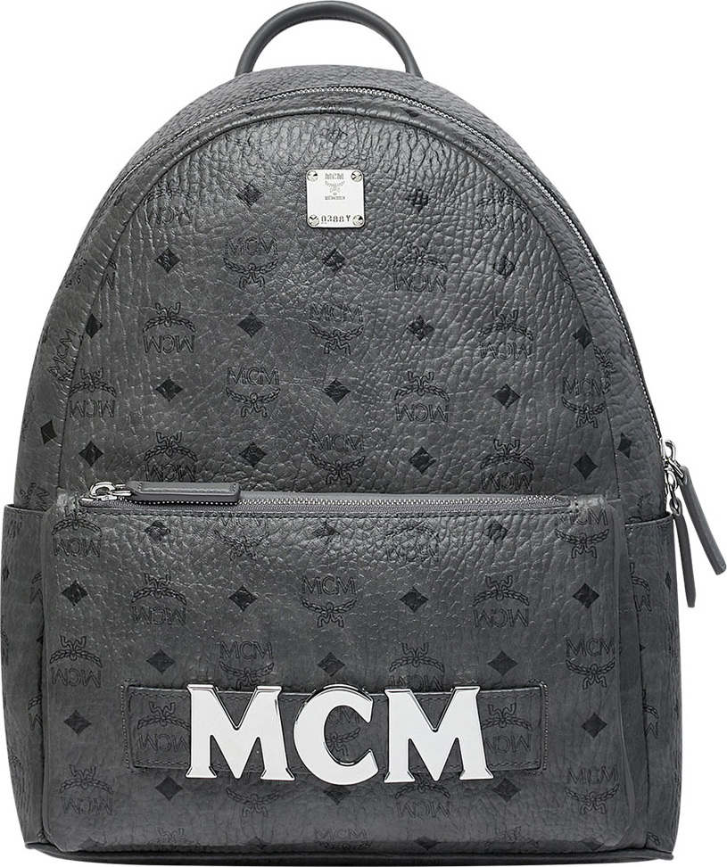 MCM Stark Trio Studded Backpack