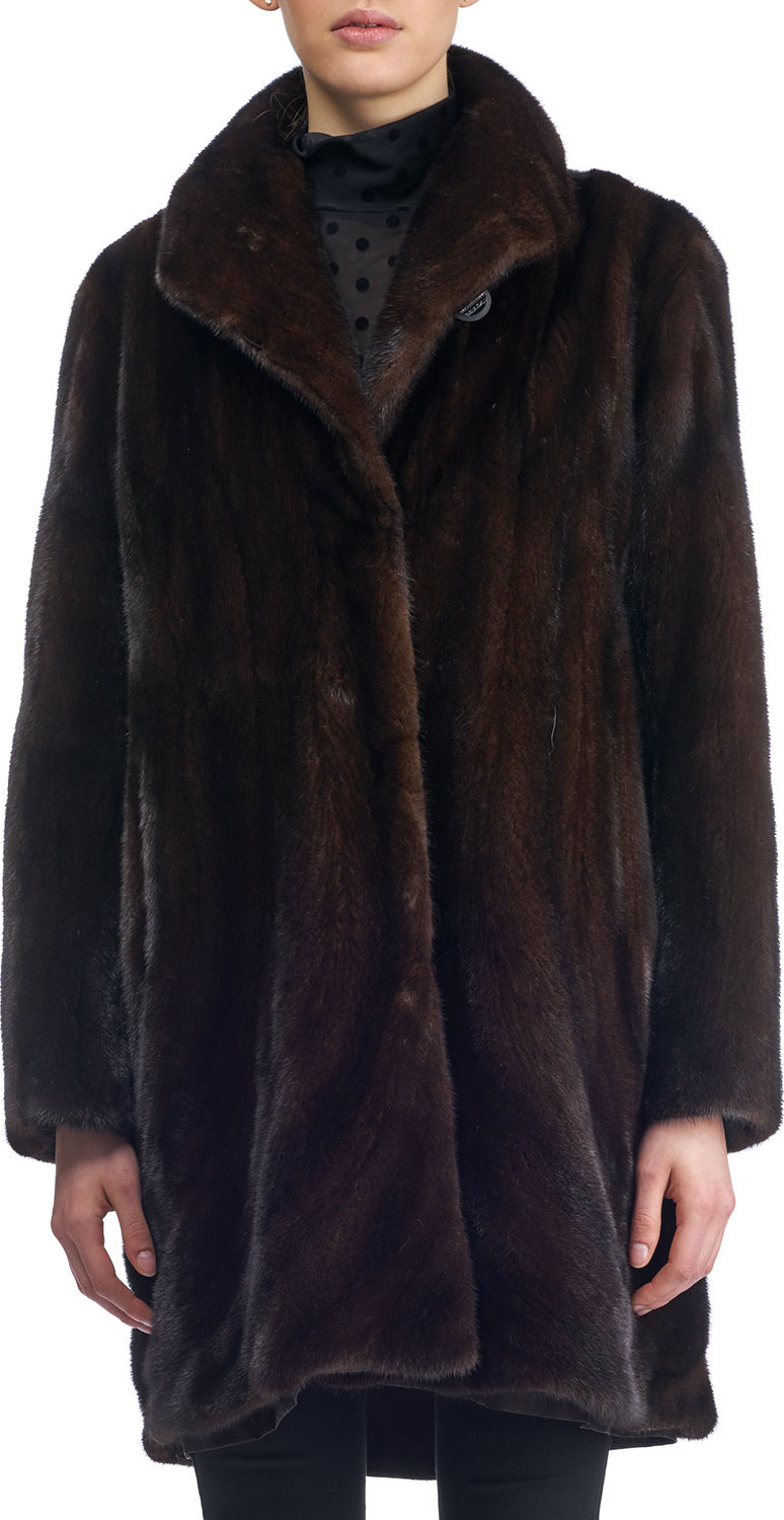 Gorski Mink Reversible Stroller Coat Gorski Mink Reversible Stroller Coat