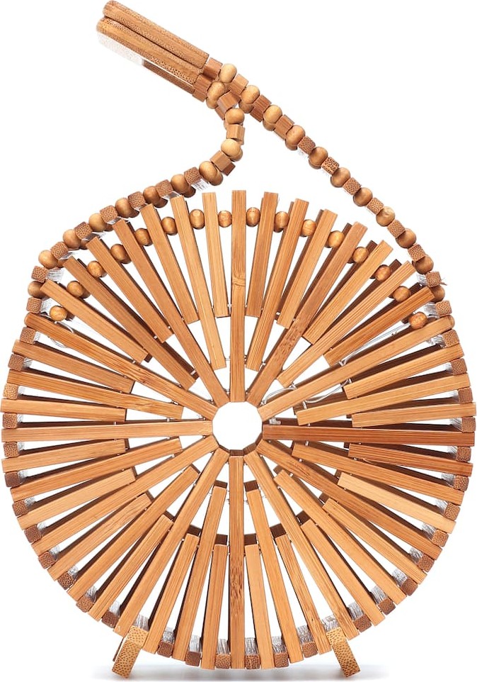 Cult Gaia Zaha Mini bamboo tote