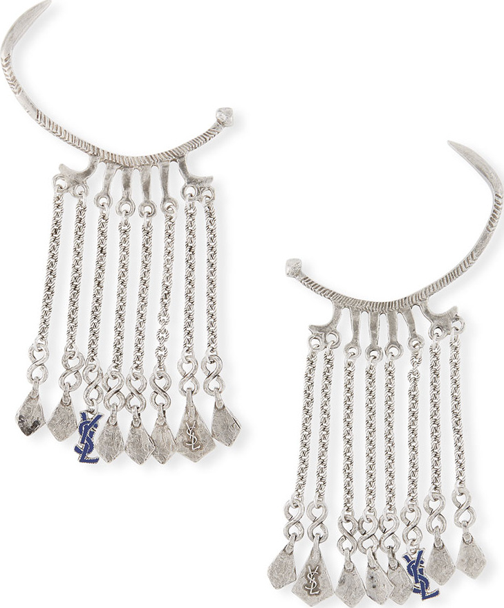 Saint Laurent Marrakech Dangle Ear Cuffs