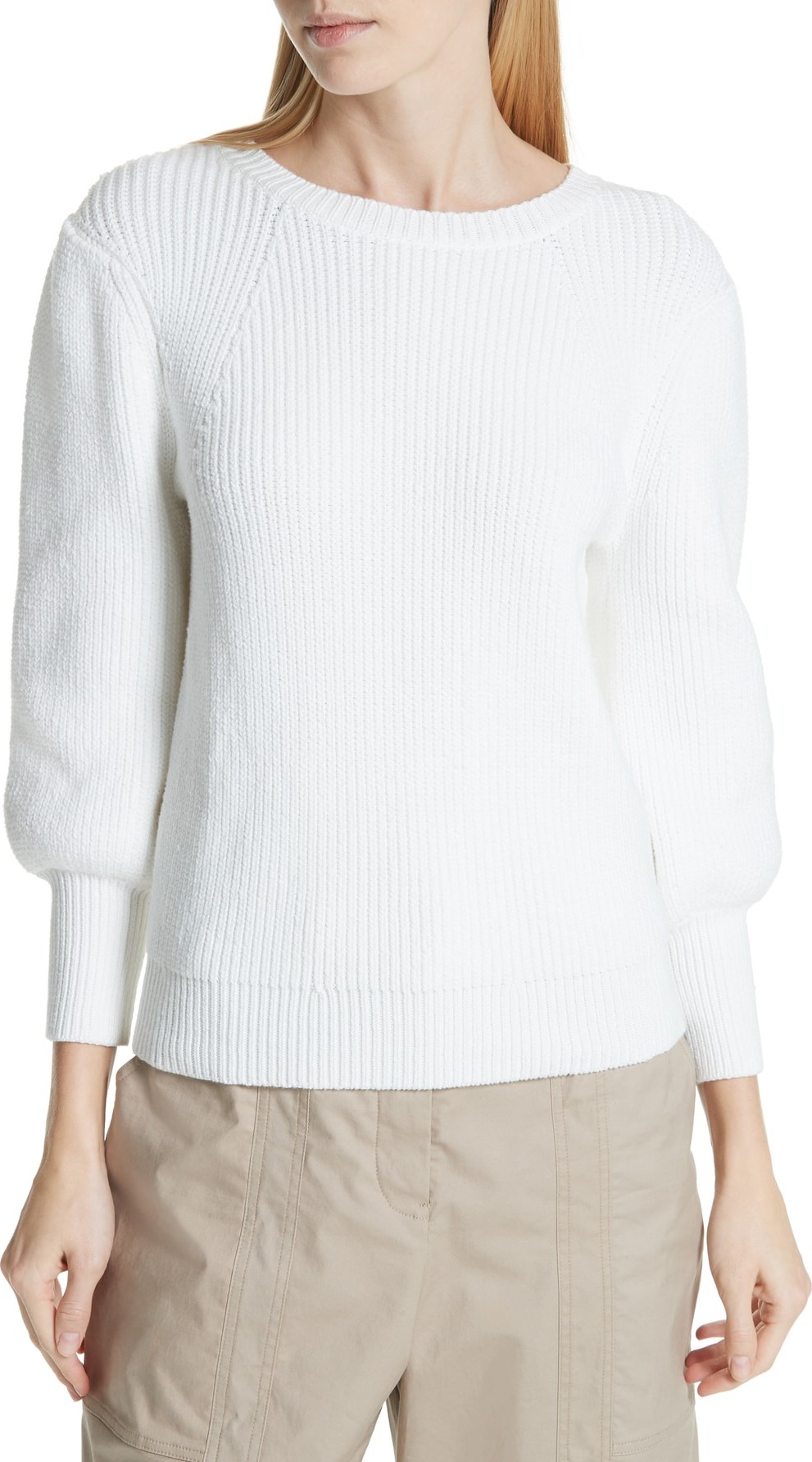 Jason Wu GREY Jason Wu Knit Blouson Sweater