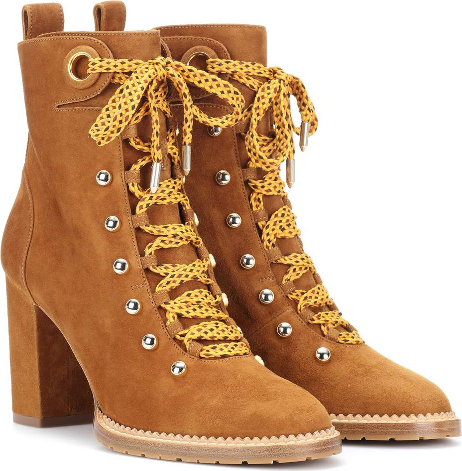 Aquazzura Suede ankle boots