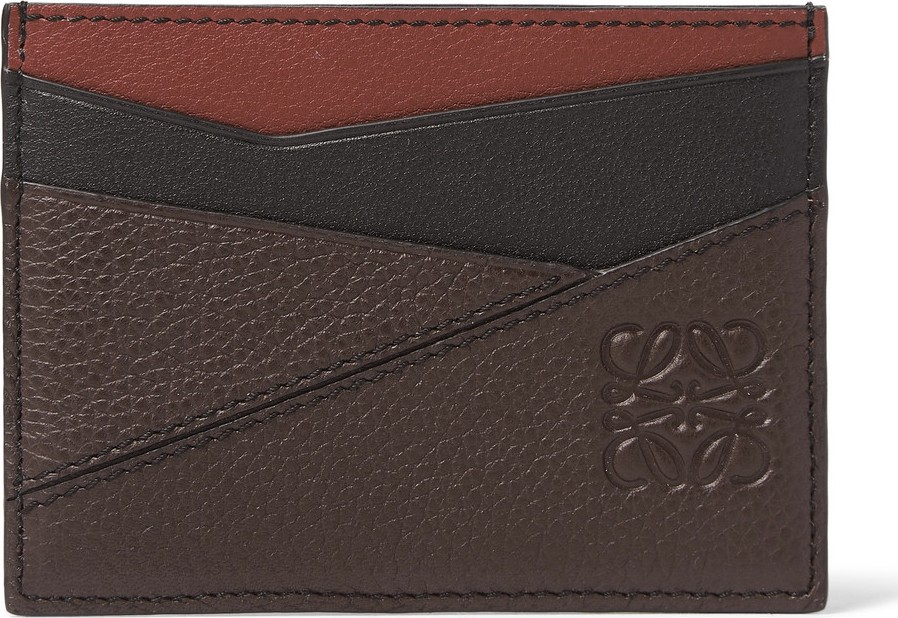 LOEWE Puzzle Full-Grain Leather Cardholder