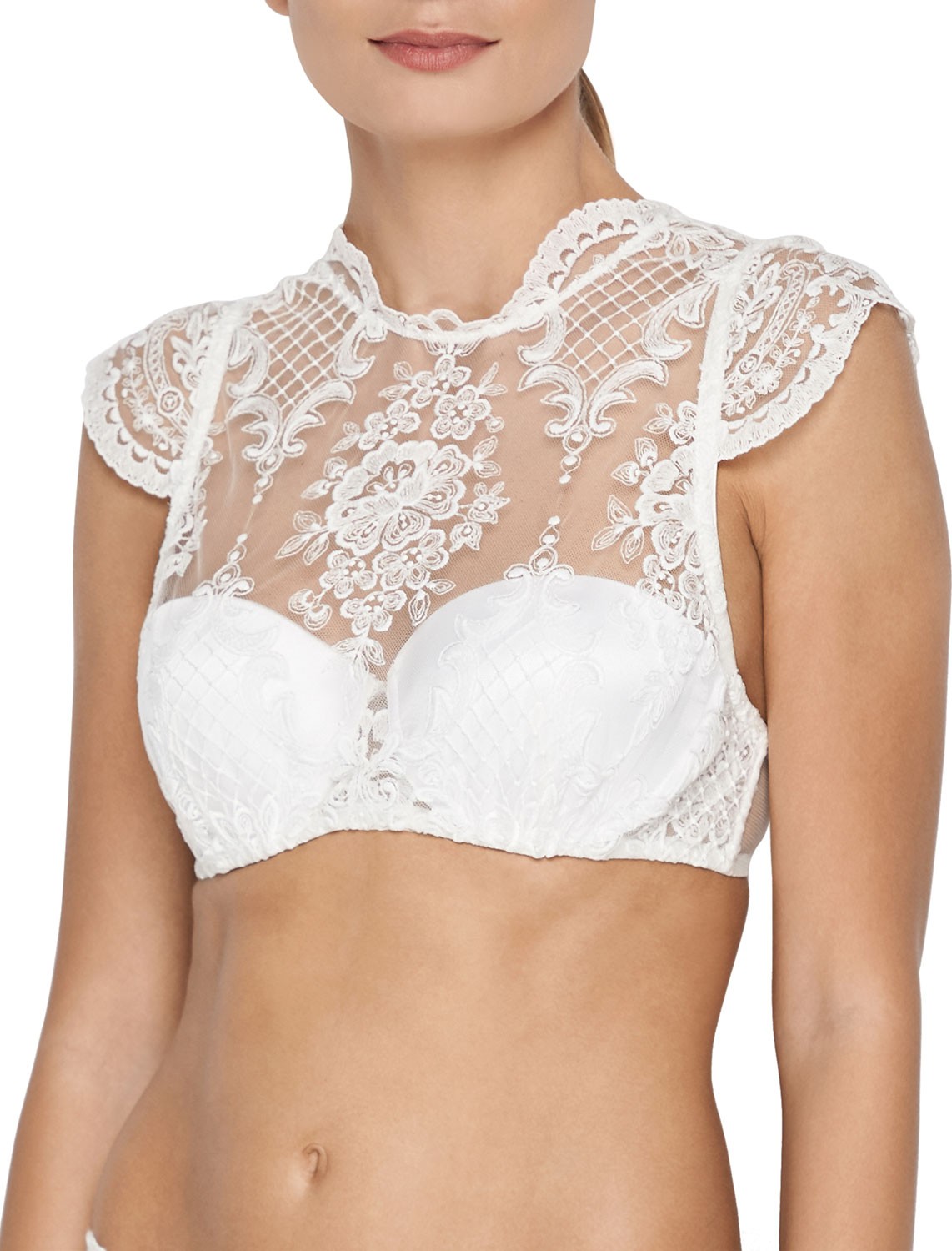 I.D. Sarrieri Bella Cap-Sleeve Balconette Bra
