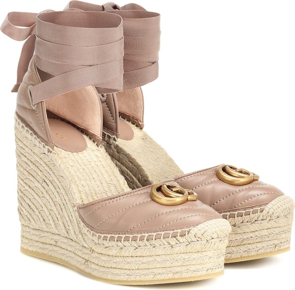 Gucci Leather espadrilles