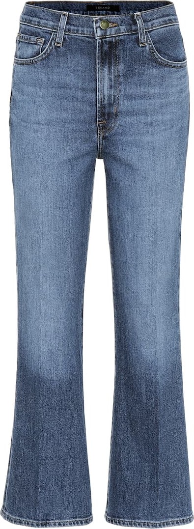 J BRAND Julia high-rise cropped jeans