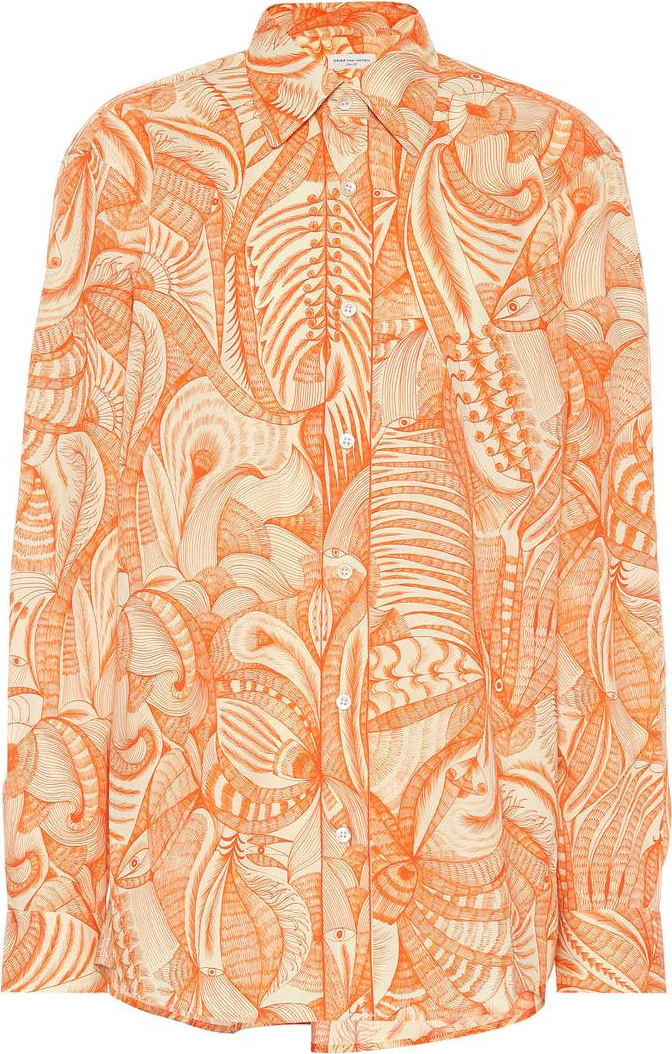 Dries Van Noten Exclusive to mytheresa.com – printed cotton shirt